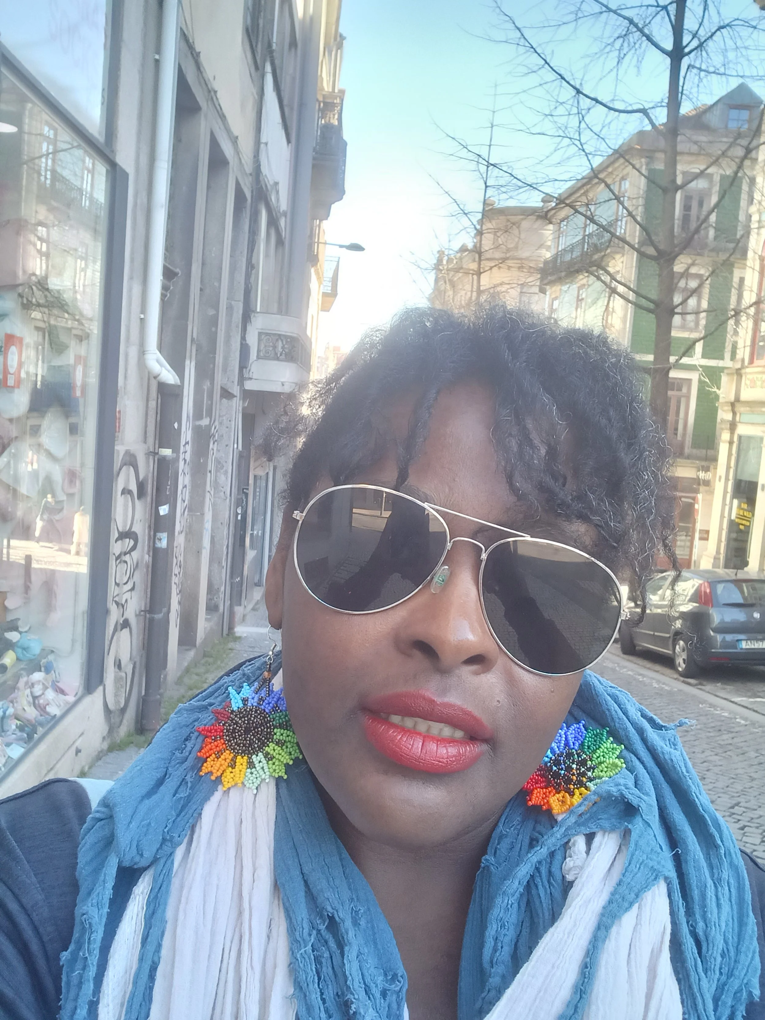 Me on the streets of Porto, Portugal