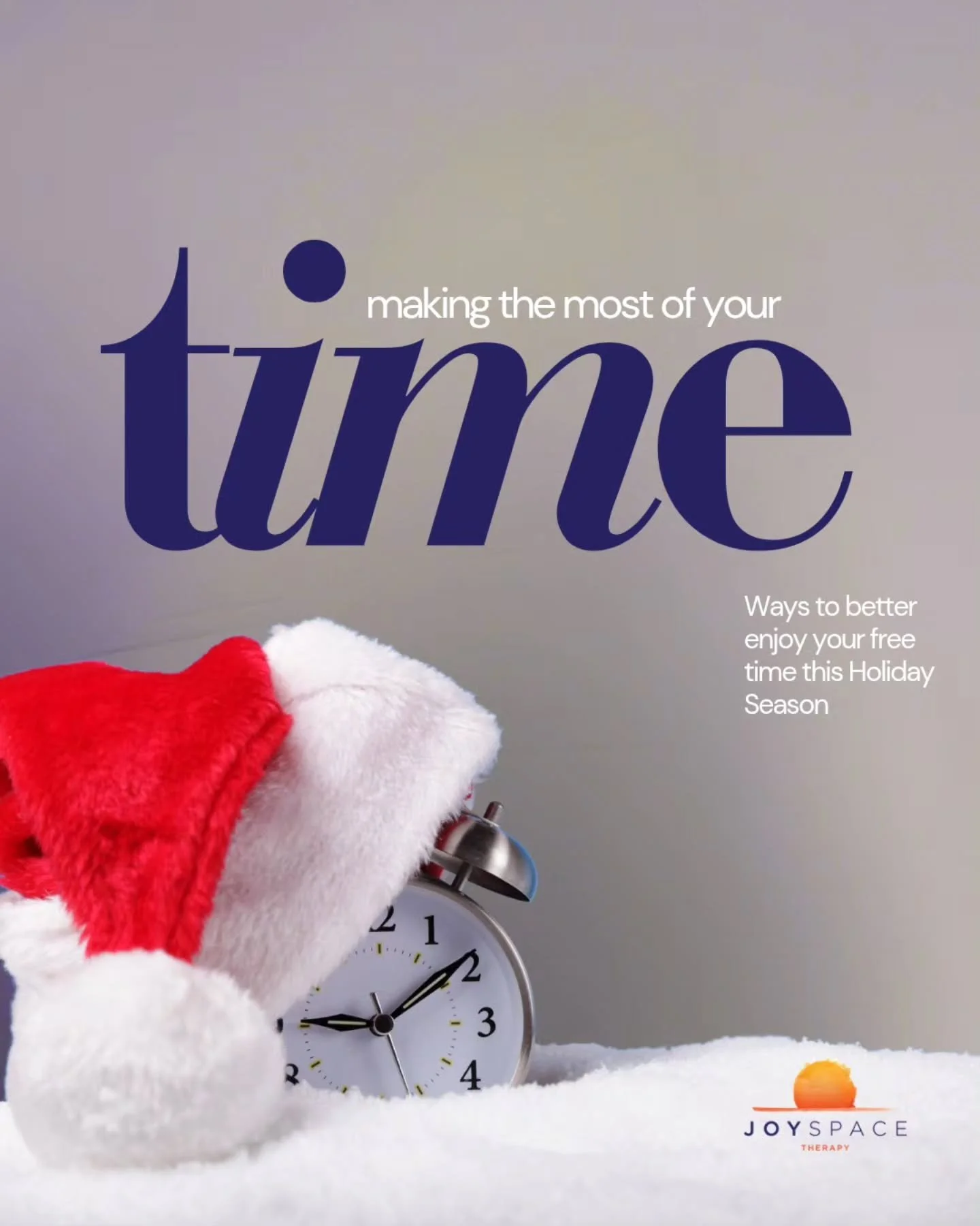 Are you really making the most of your free time?

Sometimes we're so caught up in the hustle of everyday life, Christmas plans, socialising, etc. that we forget how important rest really is.

Free time isn't just stepping away from the laptop or the