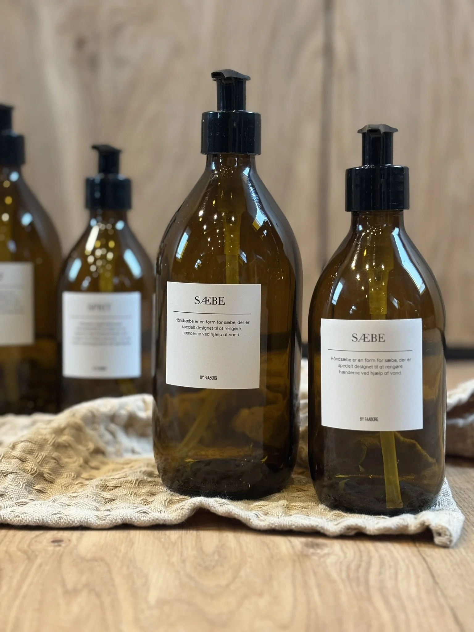 Elegante dispensere til sæbe i enten køkken eller bad