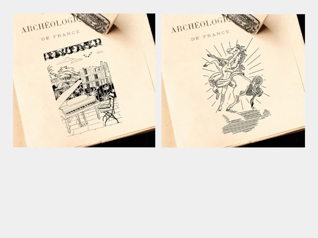 (Stage) ILLUSTRATION - Création de tampons sur mesure pour ExLibris Paris
