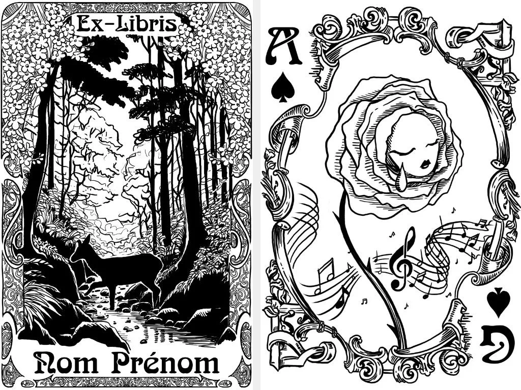 (Stage) ILLUSTRATION - Création de tampons sur mesure pour ExLibris Paris