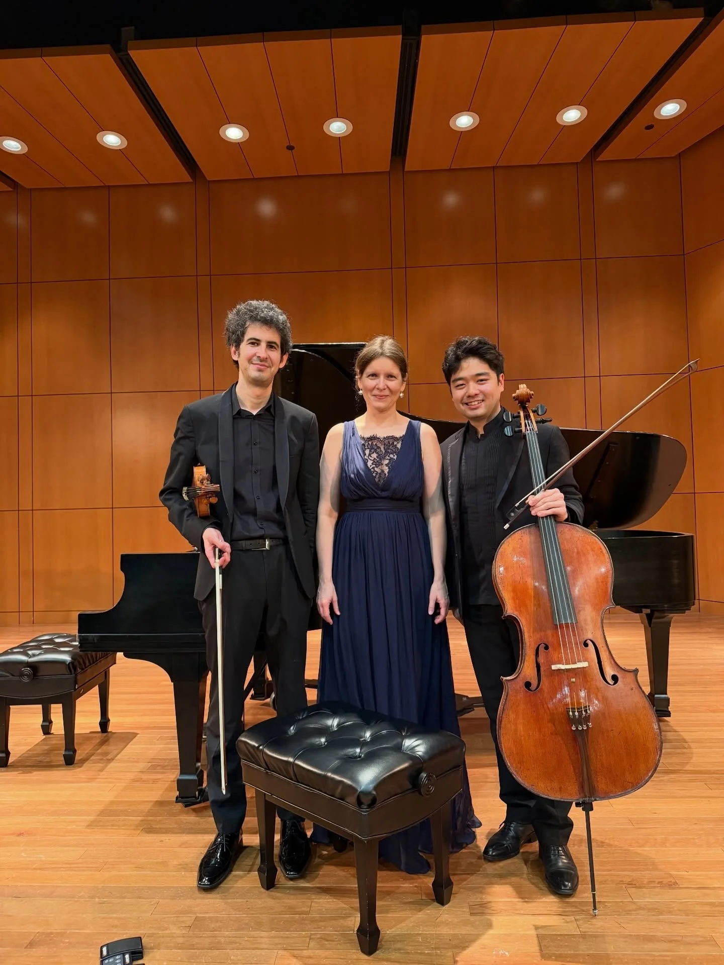 Grateful for the warm welcome at @bachfestivalwp! Our program of folk-inspired music from South Africa to Spain, including works by Grieg, Ndodana-Breen (excerpt from his Nguni Dances in video), Cassad&oacute;, Udi Perlman, and Dvoř&aacute;k, has bee