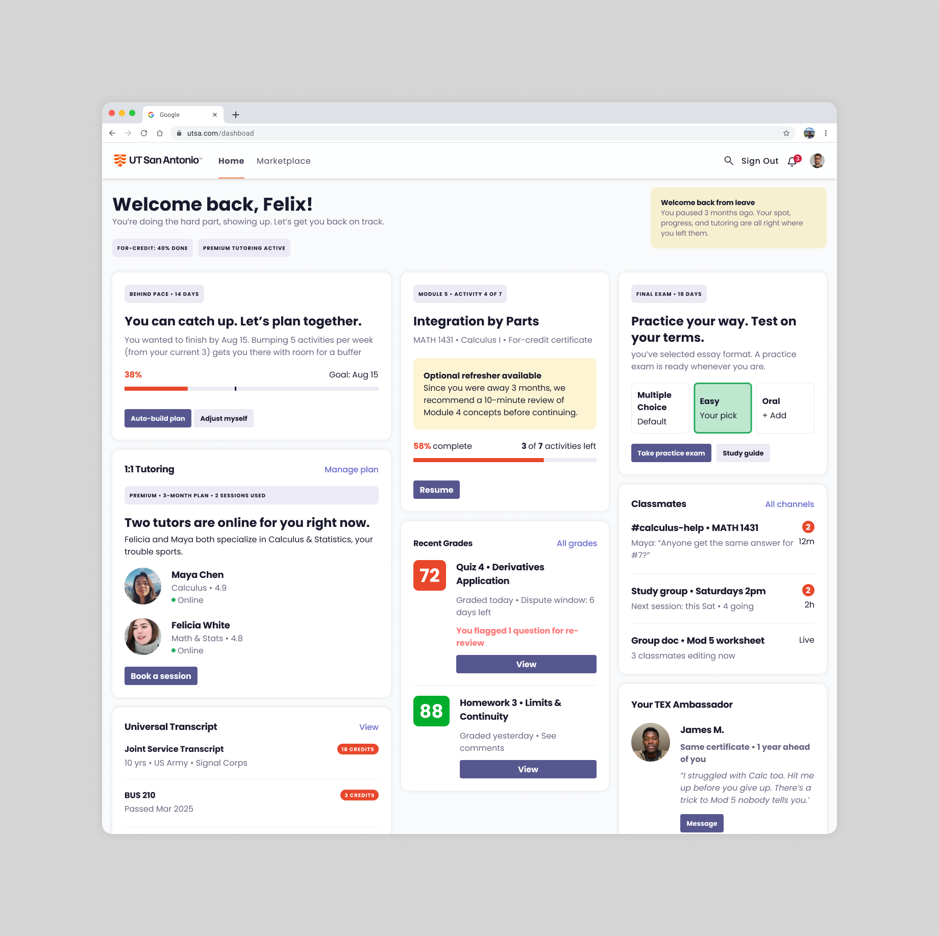 UTSA_student_dashboard_desktop_light_mode_felix.png