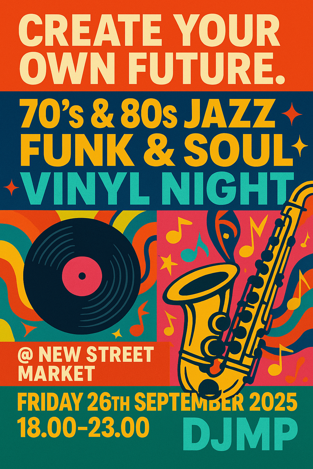 DJMP Funk + Soul vinyl DJ set