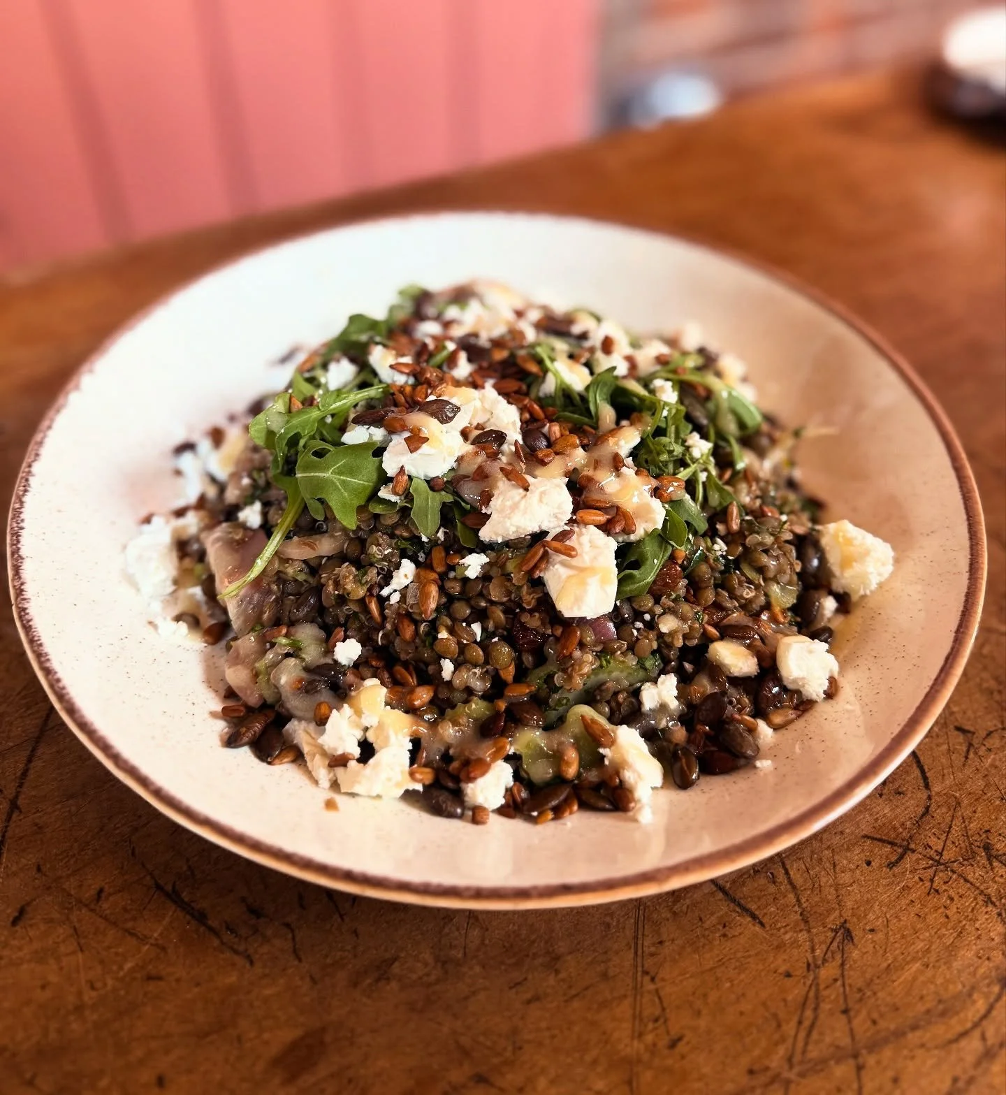 We have a new salad this week - it&rsquo;s light, healthy and a fireworks for your tastebuds. 

Spiced Puy Lentil &amp; Quinoa, Pickled Fennel &amp; Currants, Feta &amp; Toasted Seeds - &pound;12

Brunch is served:
Weds - Sat: 09:00 - 14:30
Sun: 10 -