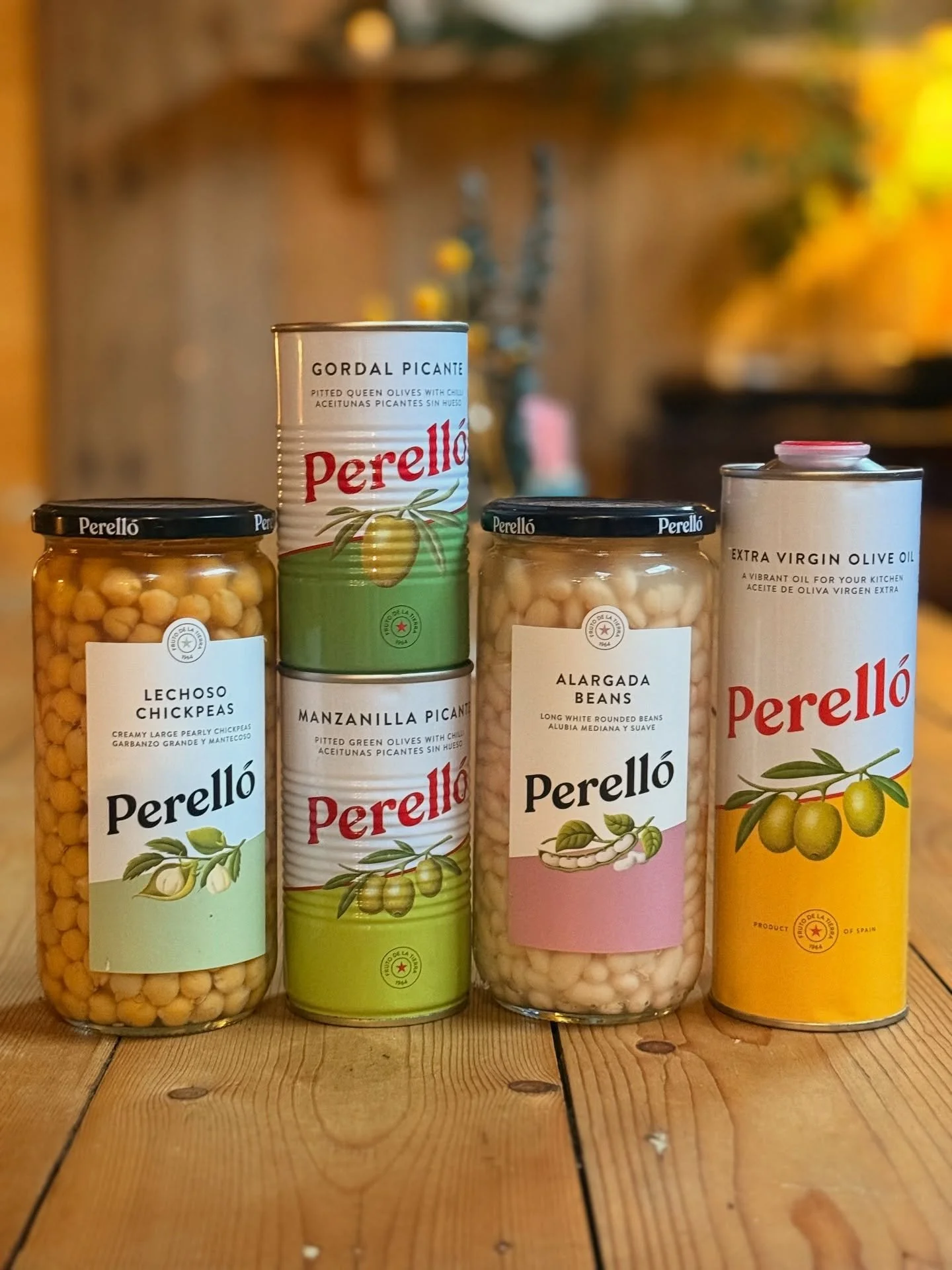 Say &ldquo;Perello&rdquo; to the new additions to our pantry family. Perfect for a boujis little stocking filler (beats a satsuma) Rooted in Spain, grown from tradition, we&rsquo;re packing a range of olives, beans, peas, nuts and Olive oil. The pant