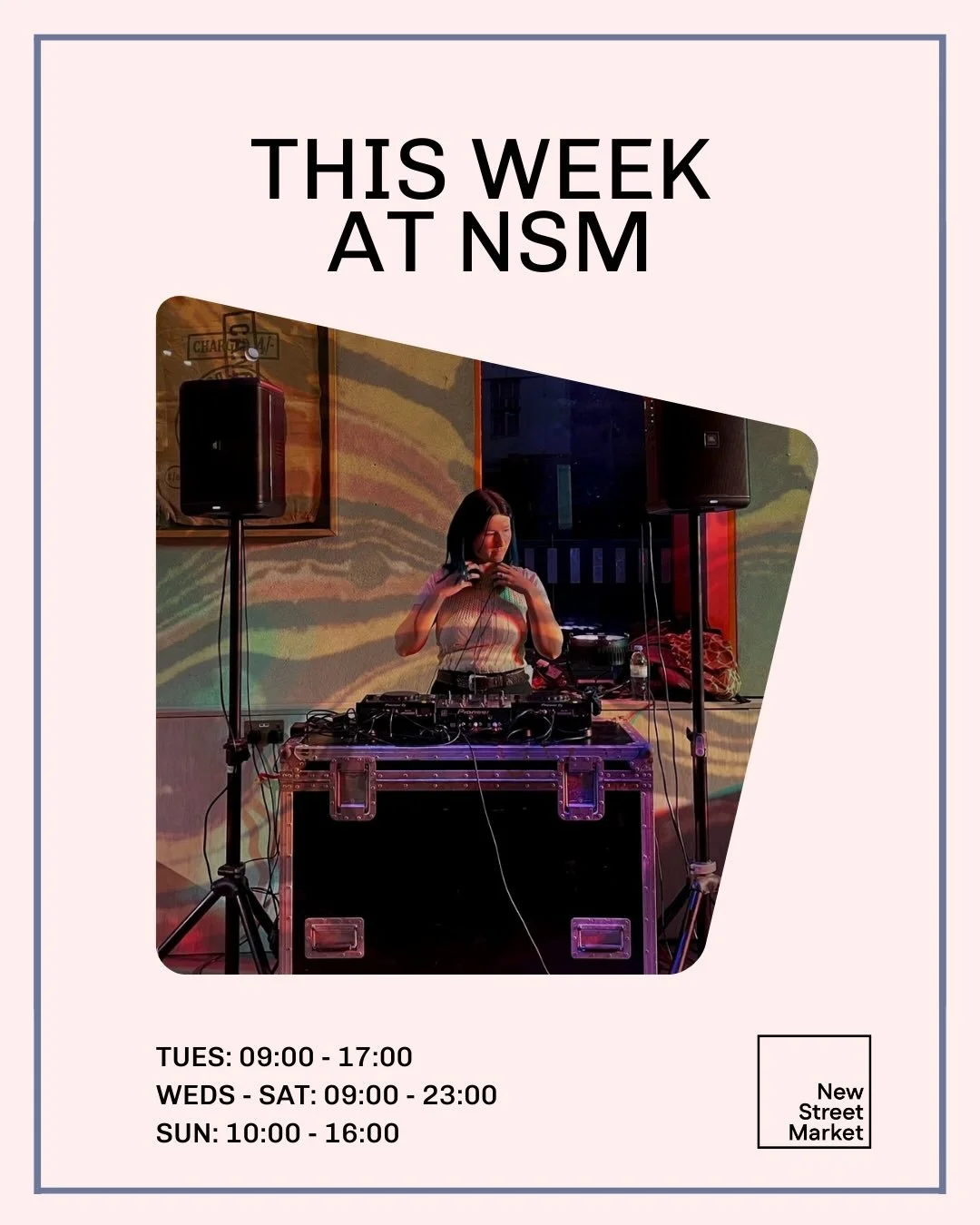 Full week ahead including the Saturday night debut of Drop it Like it&rsquo;s Hot graduate DJ Hana Sola.
Full listings on our website!