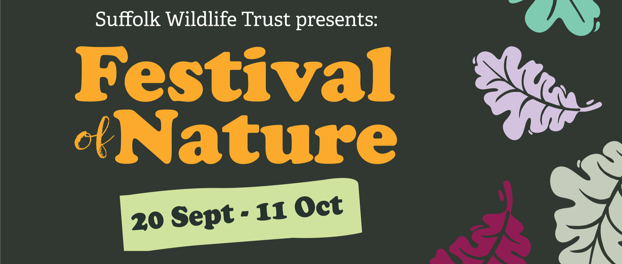 Suffolk Wildlife Trust Festival of Nature: Opening Party