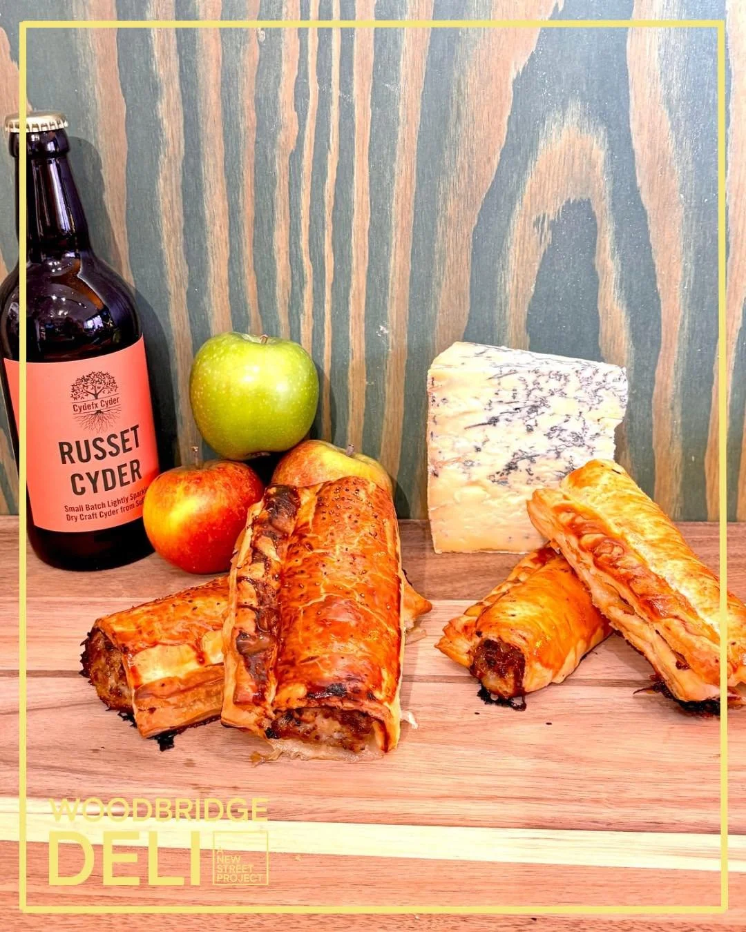New Product Alert! 

Our autumnal sausage roll: cider apple made with cydefx.cyder Russet Cyder and local apples.

And as part of the #Stiltonweek, Stilton Sausage rolls (with a touch of cranberry/orange) made with cropwellbishopcreamery Stilton.

It