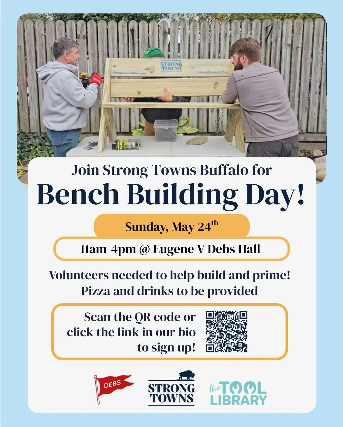 Bench Building Day!