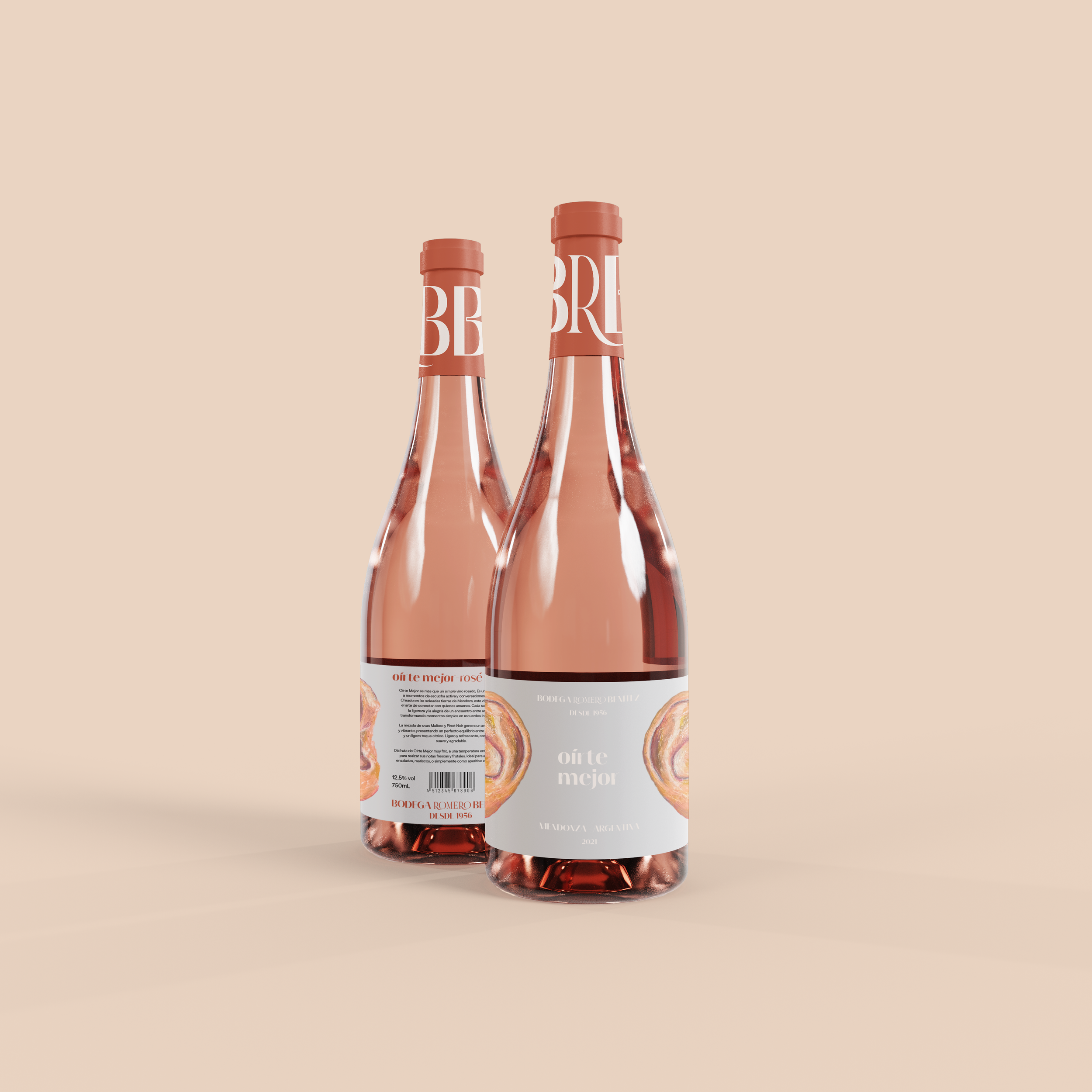 Oírte Mejor embalagem de Vinho