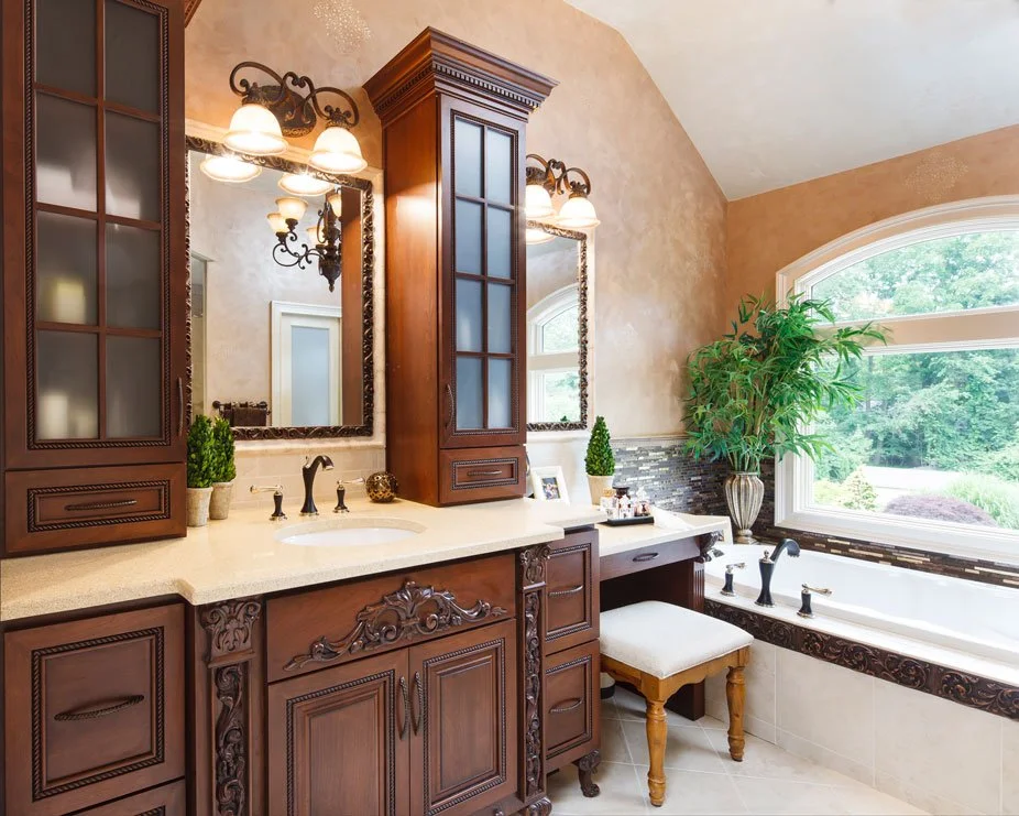 Custom Detailed Master Bath