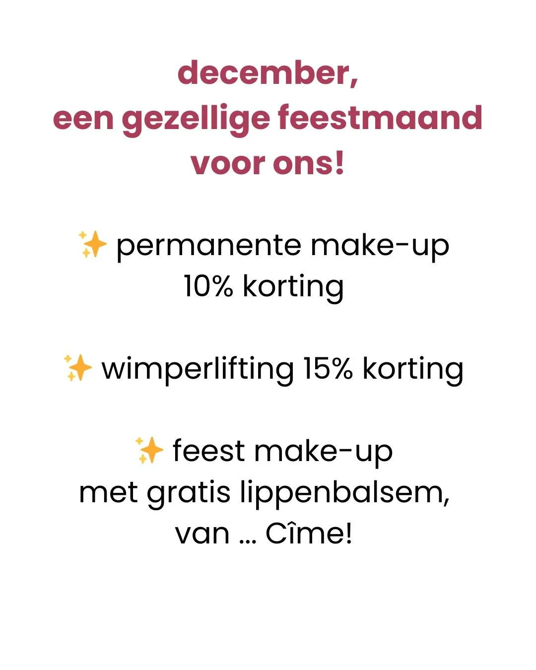 bij deze, verdiende kadootjes voor de graag geziene klanten, liefs k.

#elkedagmooi