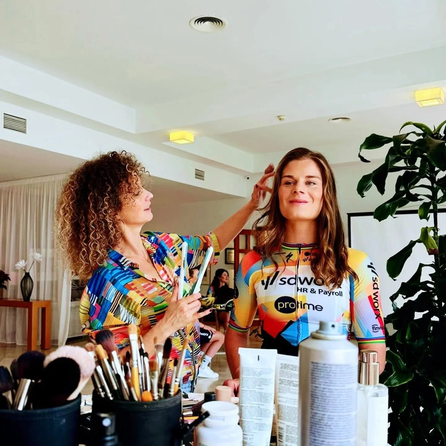 rainbow colored moment &hearts;️🌈 @lottekopecky 
thanks @teamsdworxprotime