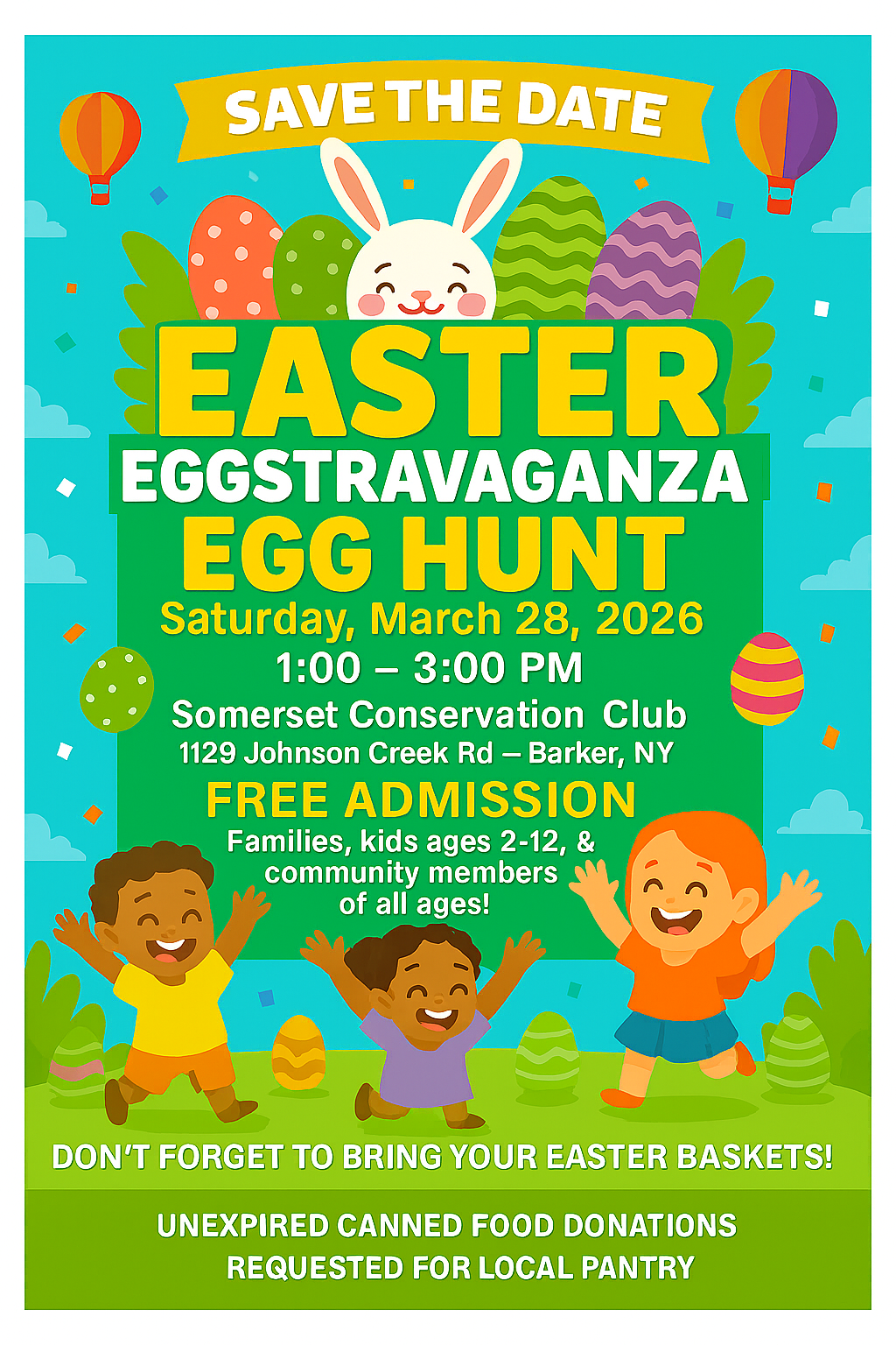 Barker Easter Eggstravaganza Egg Hunt