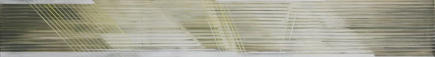   PARDUOTA   Šviesa II  27 x 195 cm   Drobė, akrilas. 2020