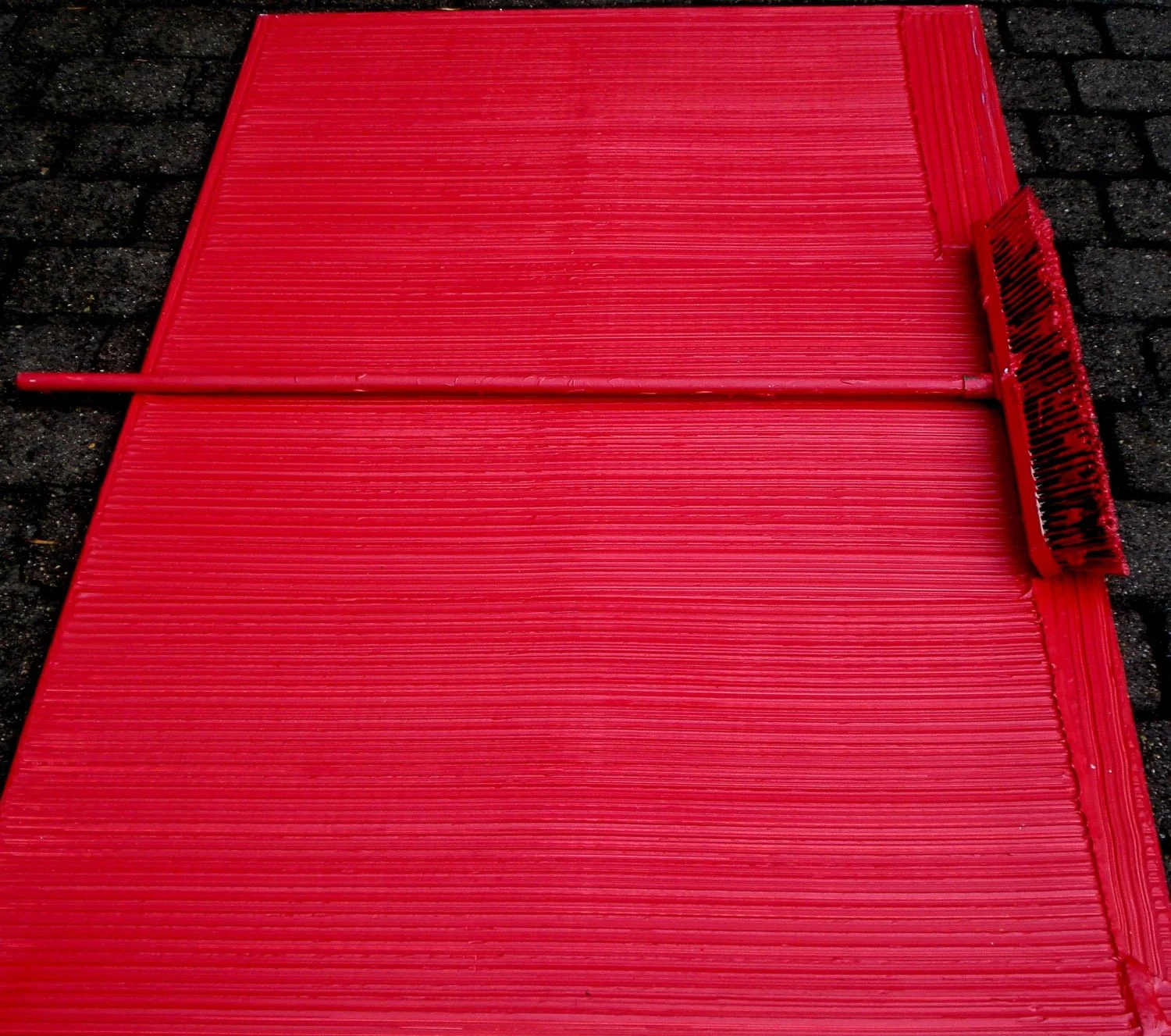  Išvalyta  180 x 115 cm   Drobė, akrilas. 2011