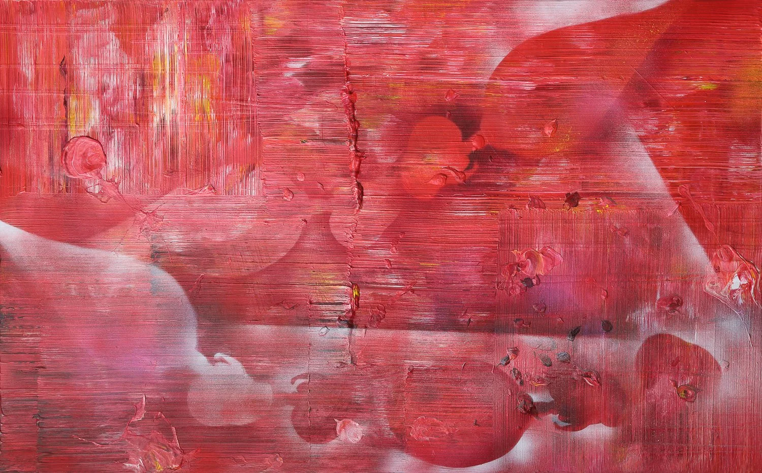  Pieno upės  90 x 145 cm   Drobė, akrilas. 2023
