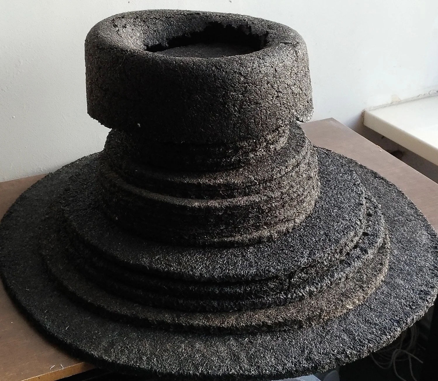  Bam - rock  Object, mixed media. 2017 - 2019