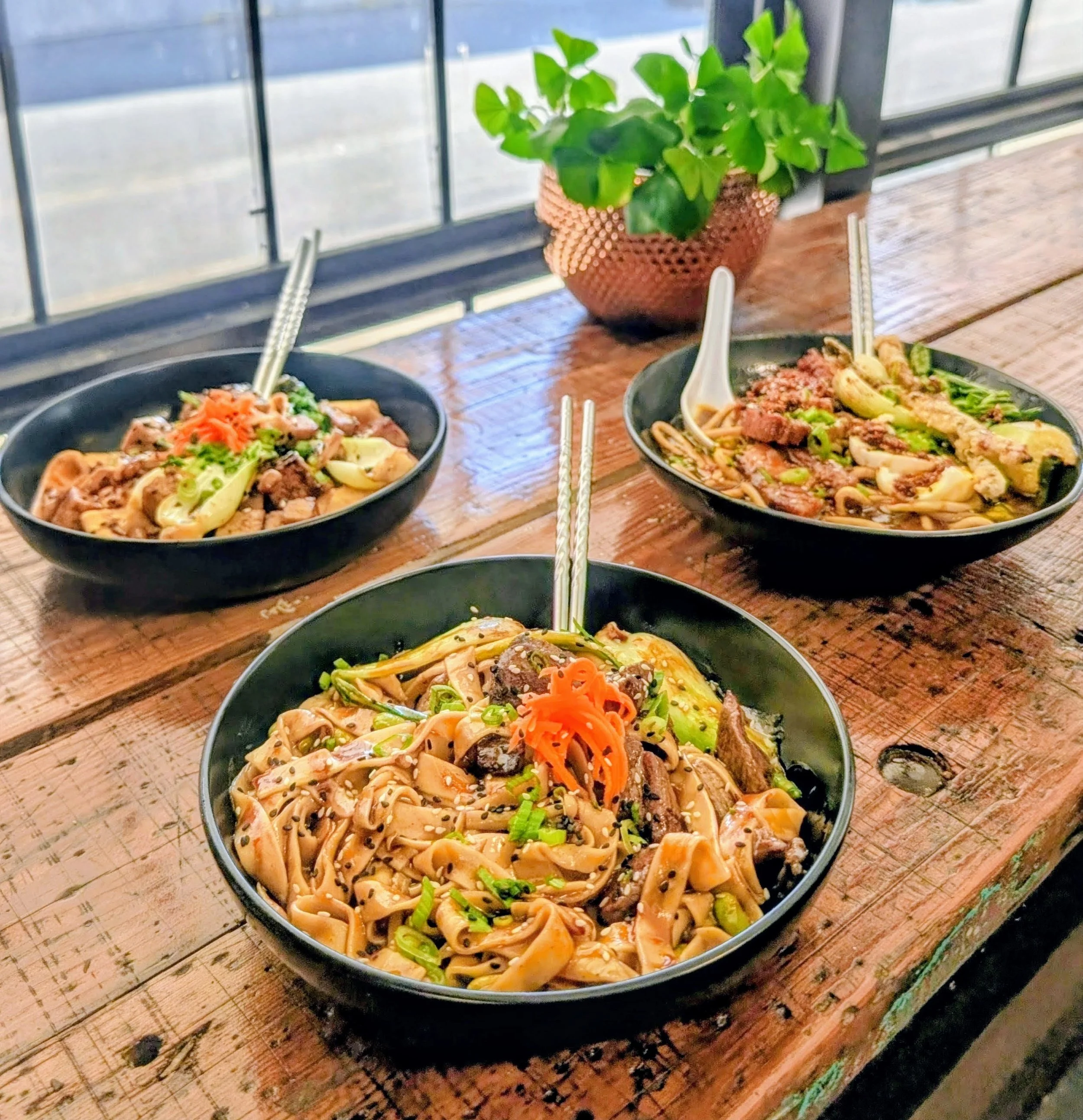 Asian Noodle Bowl Trio