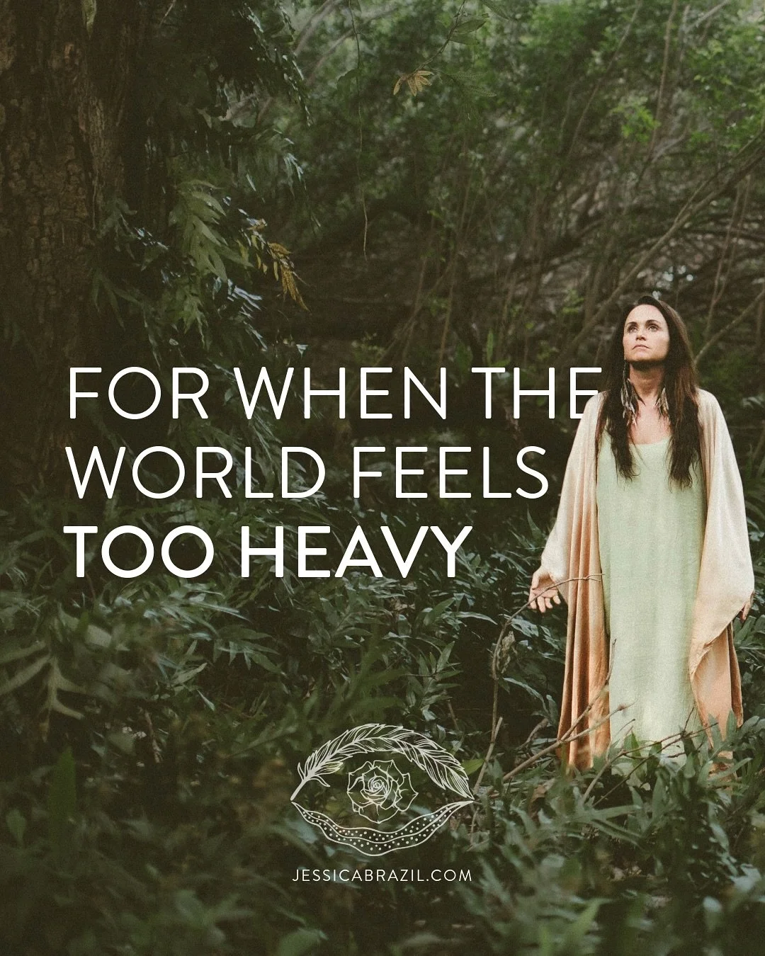 The world feels impossibly heavy sometimes.

We&rsquo;re living through times of profound breaking - violence, injustice, systems revealing their fractures.

Our nervous systems are holding more than they were designed to carry, and we feel it.

Our 