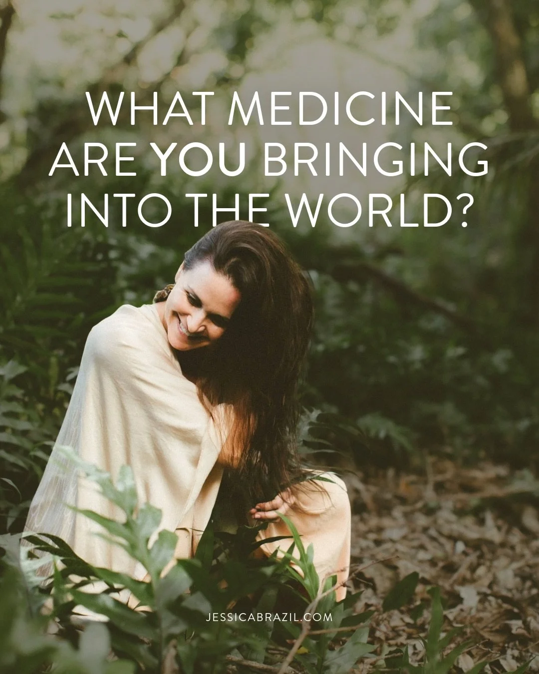 We&rsquo;ve been taught to think small about contribution, to measure our worth by productivity or reach or revenue.

Soul medicine doesn&rsquo;t work that way.

It&rsquo;s about what genuinely wants to move through us into the world, not what looks 