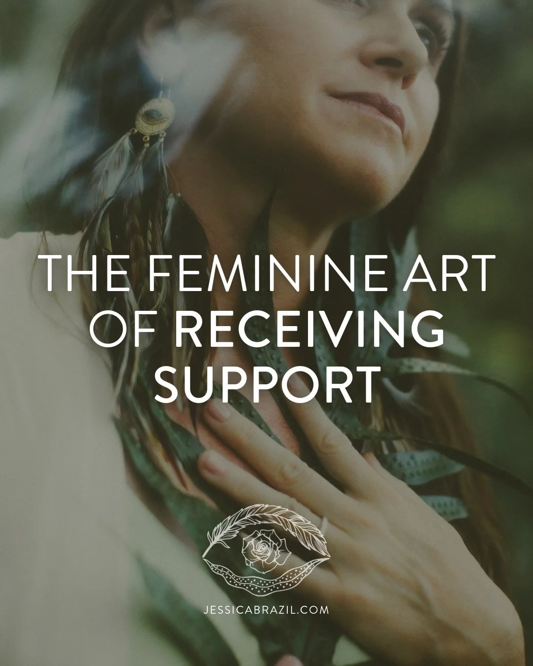 We&rsquo;ve been taught that asking for support means we&rsquo;ve failed at being strong, capable or independent enough.

The feminine knows something the culture has tried to make us forget.

The feminine receives support the way the earth receives 