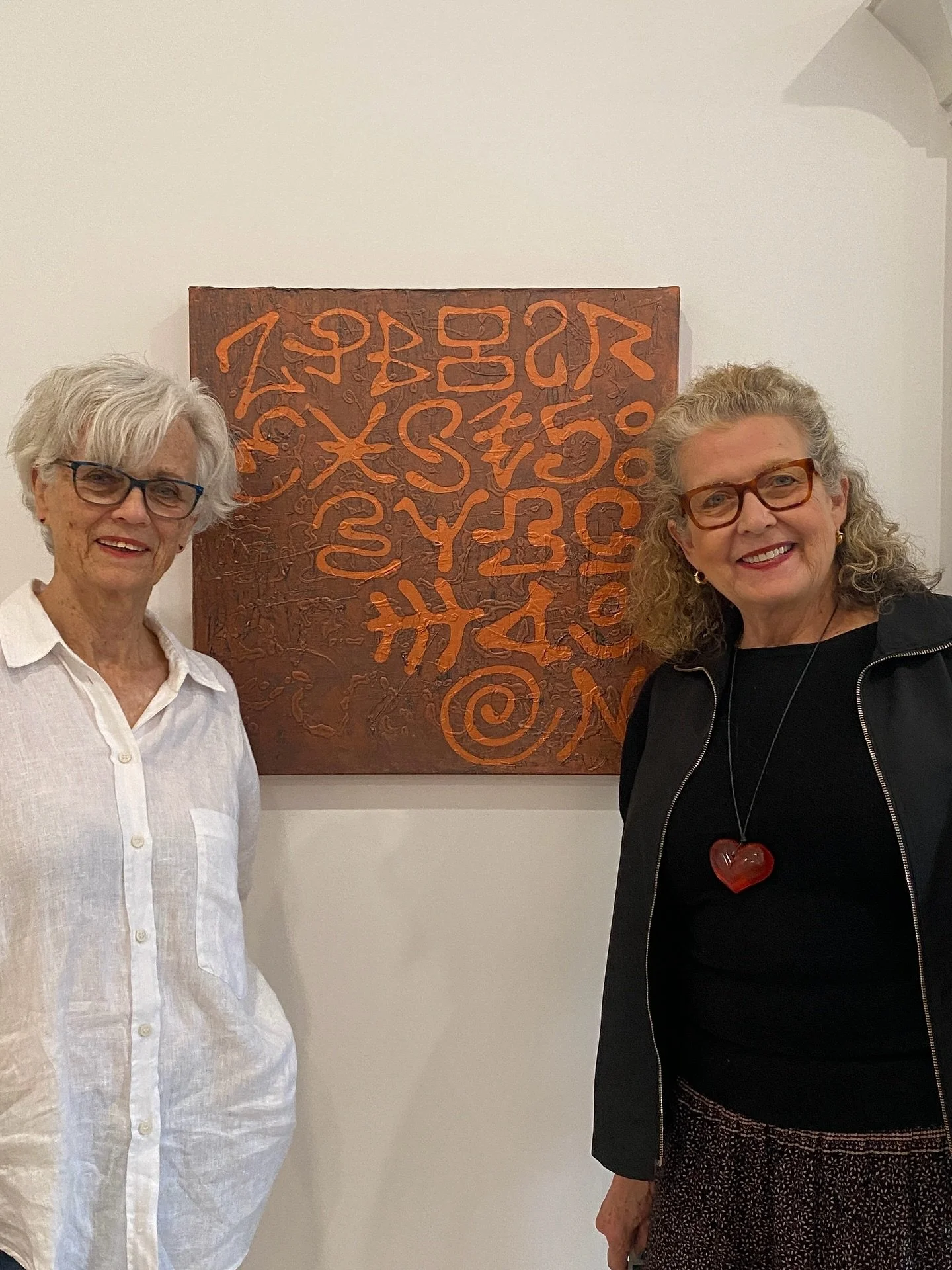 Double header yesterday&hellip; Great opening @tytegallery followed by one @baugallery.  So thrilled to show with such esteemed artists and to connect with old friends and new! 

@sharon_a_bates 
@nancyoharaartist 
@amanda.russo.rubman 
@monicadchurc