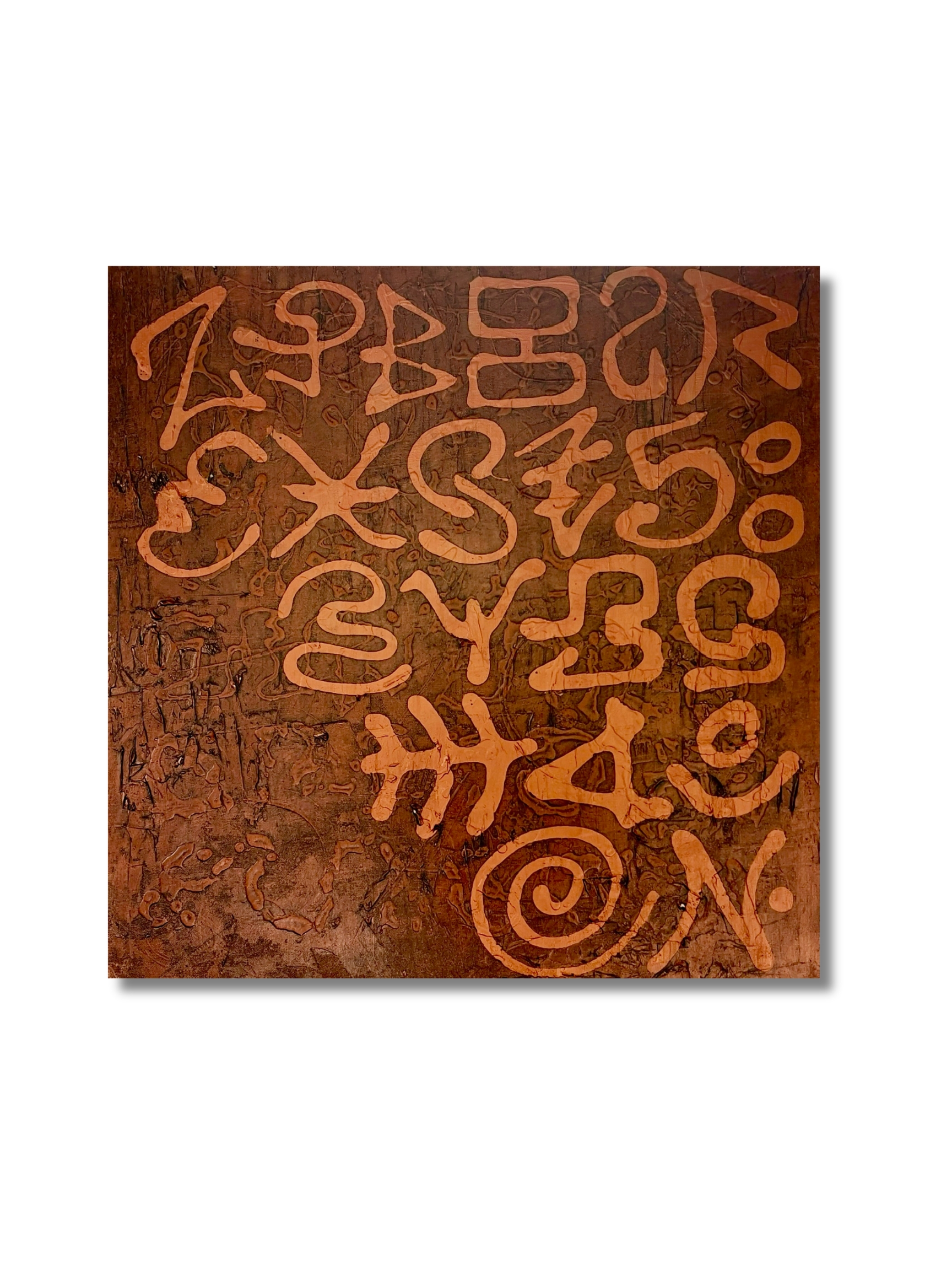 Ancient Whispers_,Acrylic & Mical on Canvas, 24 x 24, 2025 (1).png