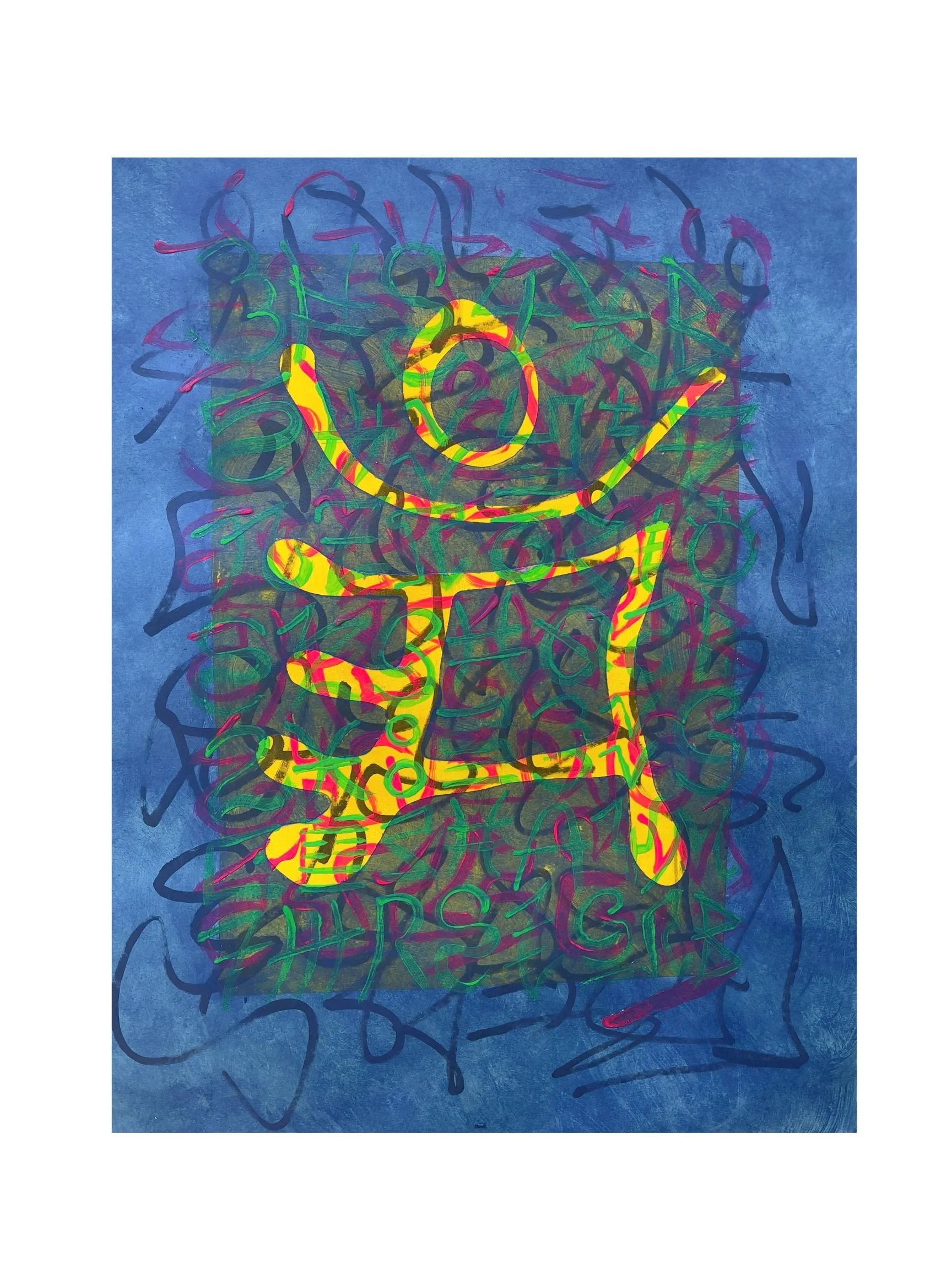 OHM_nk, Acylic & Mica on Watercolor Paper, 24%22 x 18%22, 2024.jpg