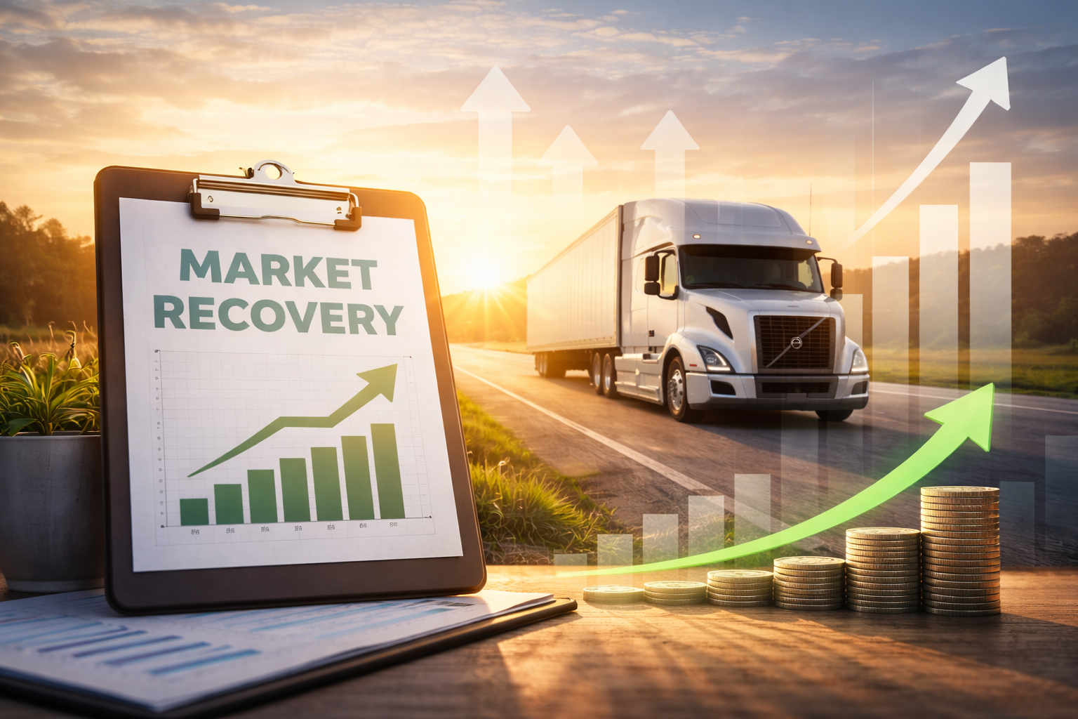 Freight and Trucking Markets: Early Signs of Rebound — What It Means for Trucking Insurance