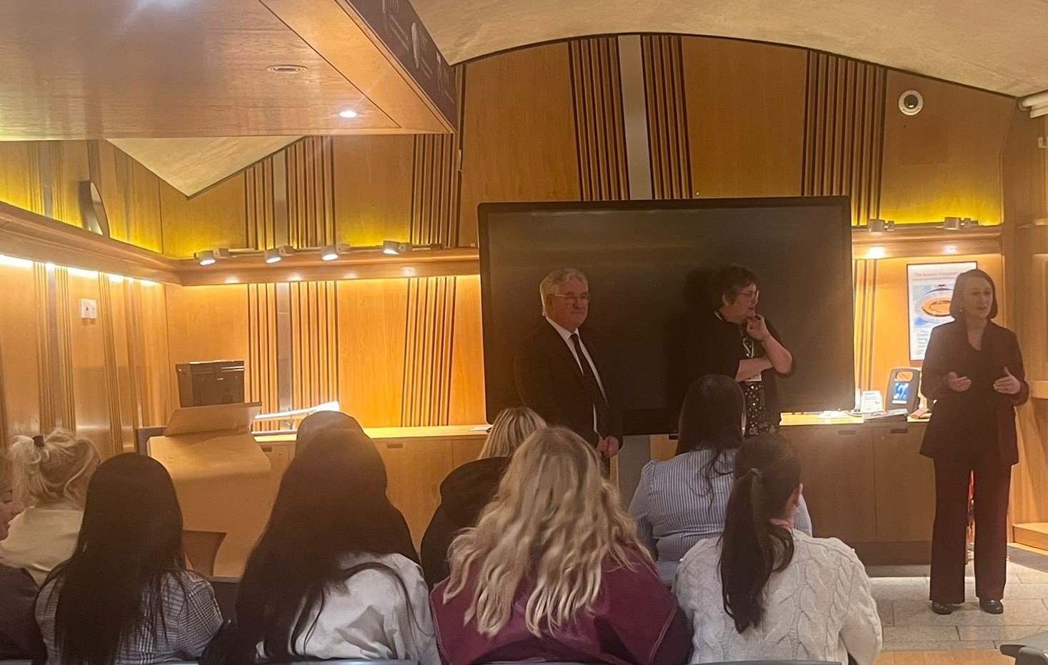 Ayrshire College Students Visit the Scottish Parliament