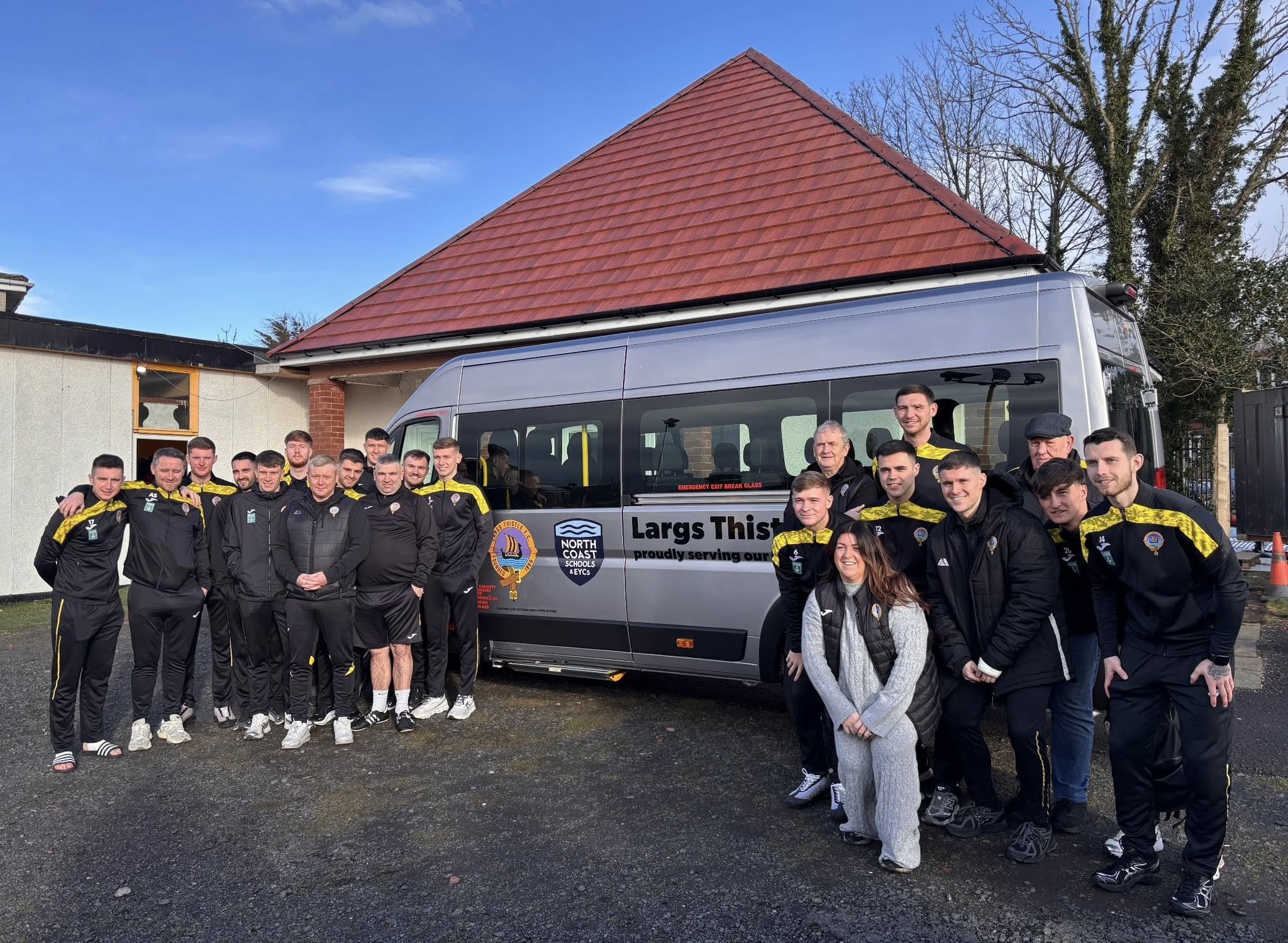 Largs Thistle Launches Community Minibus
