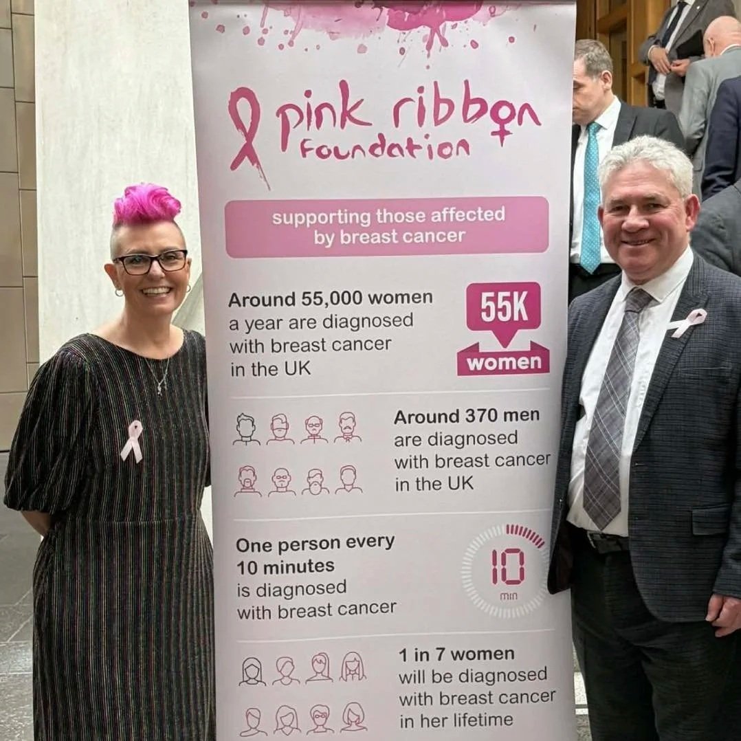 Meeting the Pink Ribbon Foundation to Discuss Breast Cancer