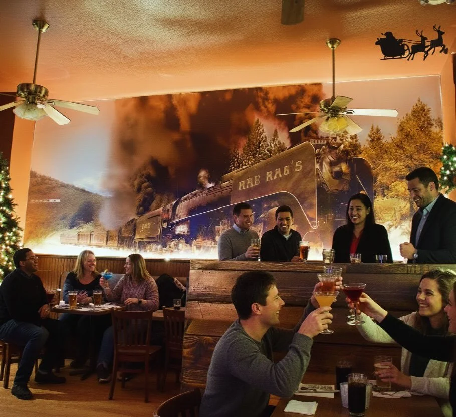 Few holiday parties go down in history as The Greatest of All Time ( with the greatest music of all time) &hellip;but book it @raeraesatjoescorner and we&rsquo;ll do our best to give you, your homies and your coworkers a fair shot! #holidays #nilesfr