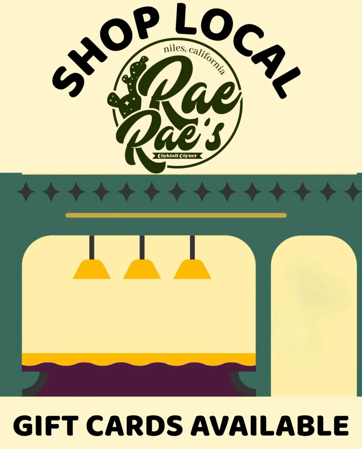 You&rsquo;ve got enough to stress about, so take the gimmes where you can 😉 #fremont #niles #giftcards