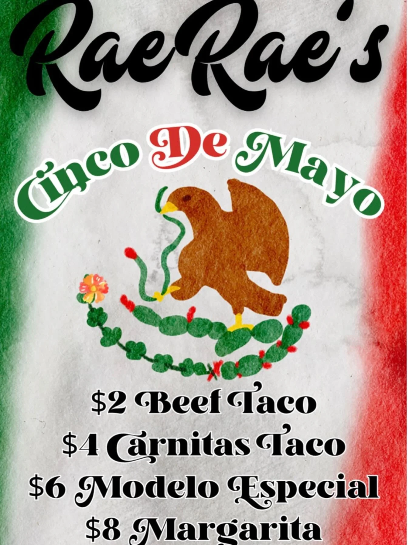 Oh me oh my&hellip;.Taco Tuesday meets Cinco de Mayo! Mark your calendars for El Dia de la Batalla de Puebla and head to @raeraesatjoescorner for some fun!