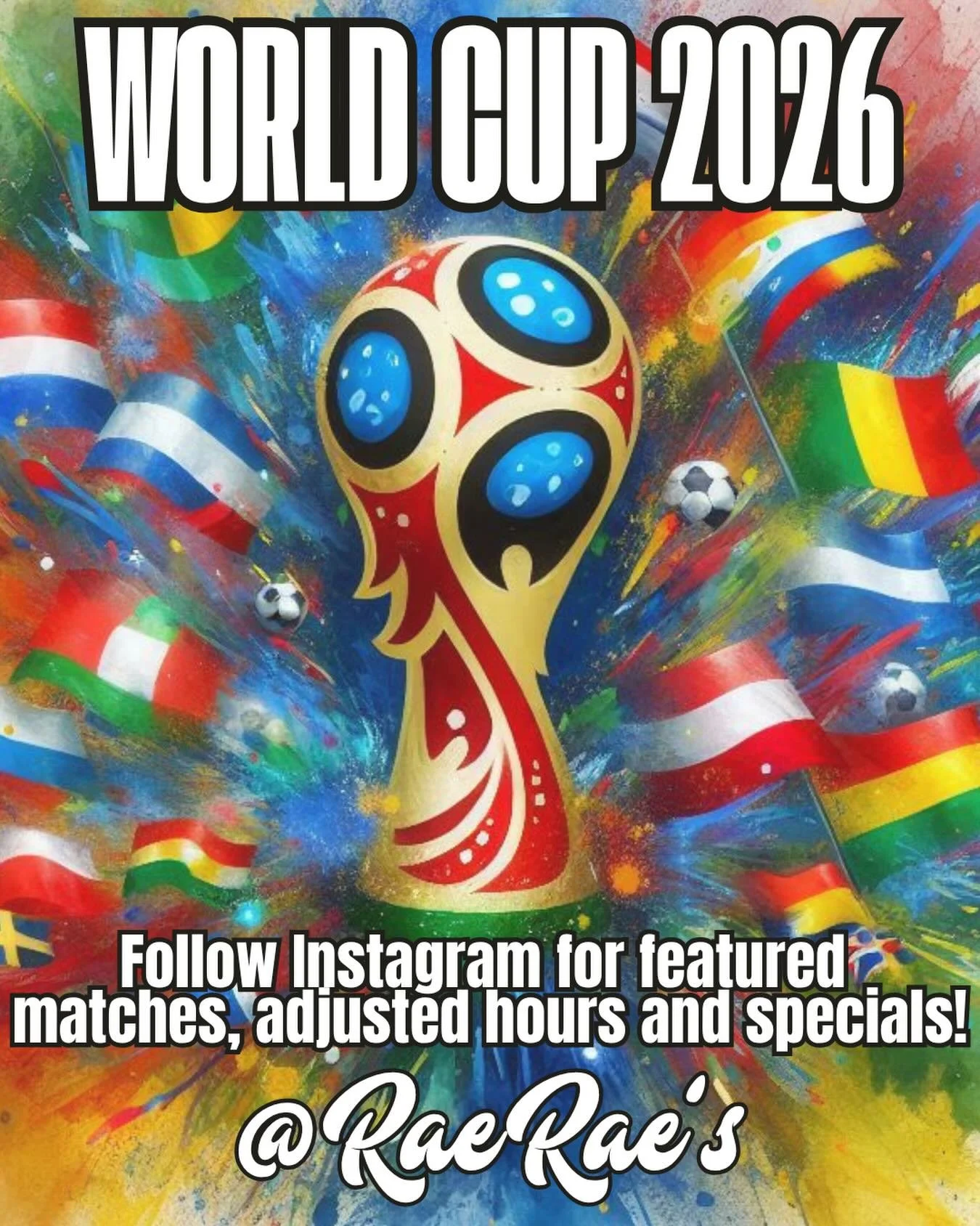 We&rsquo;re getting close&hellip; stay tuned for featured matches where sound will be cast outside for those who want to enjoy from the patio and outdoor bar. ALSO!!!! There will be a few matches we will have special opening hours outside of our regu