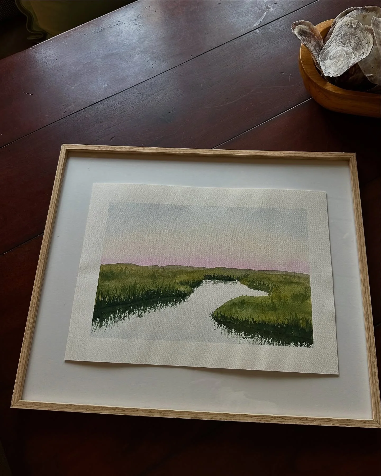 New prints are dropping soon on the website, including this one! Stay tuned for more pink skies.