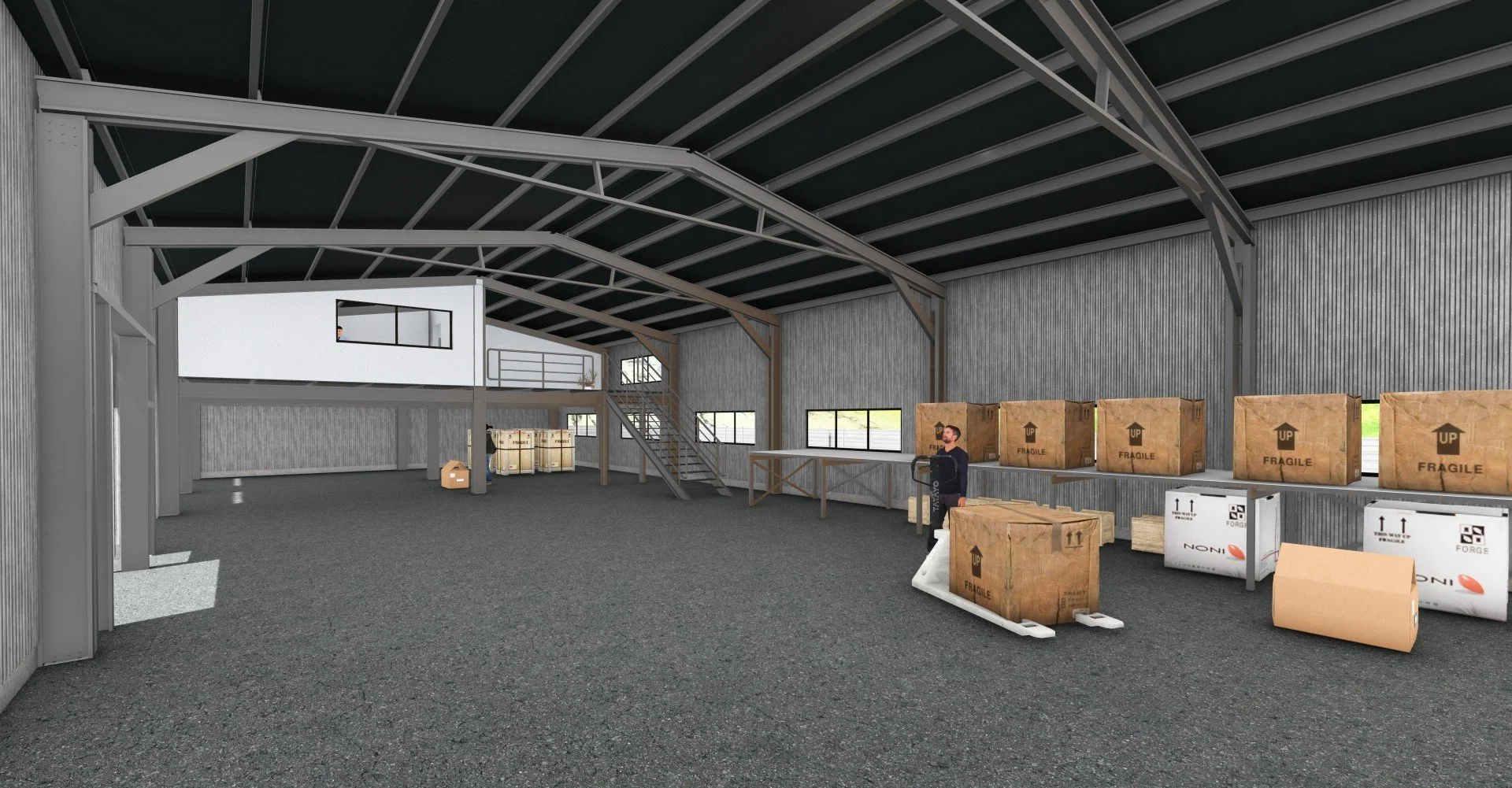 Including office areas!