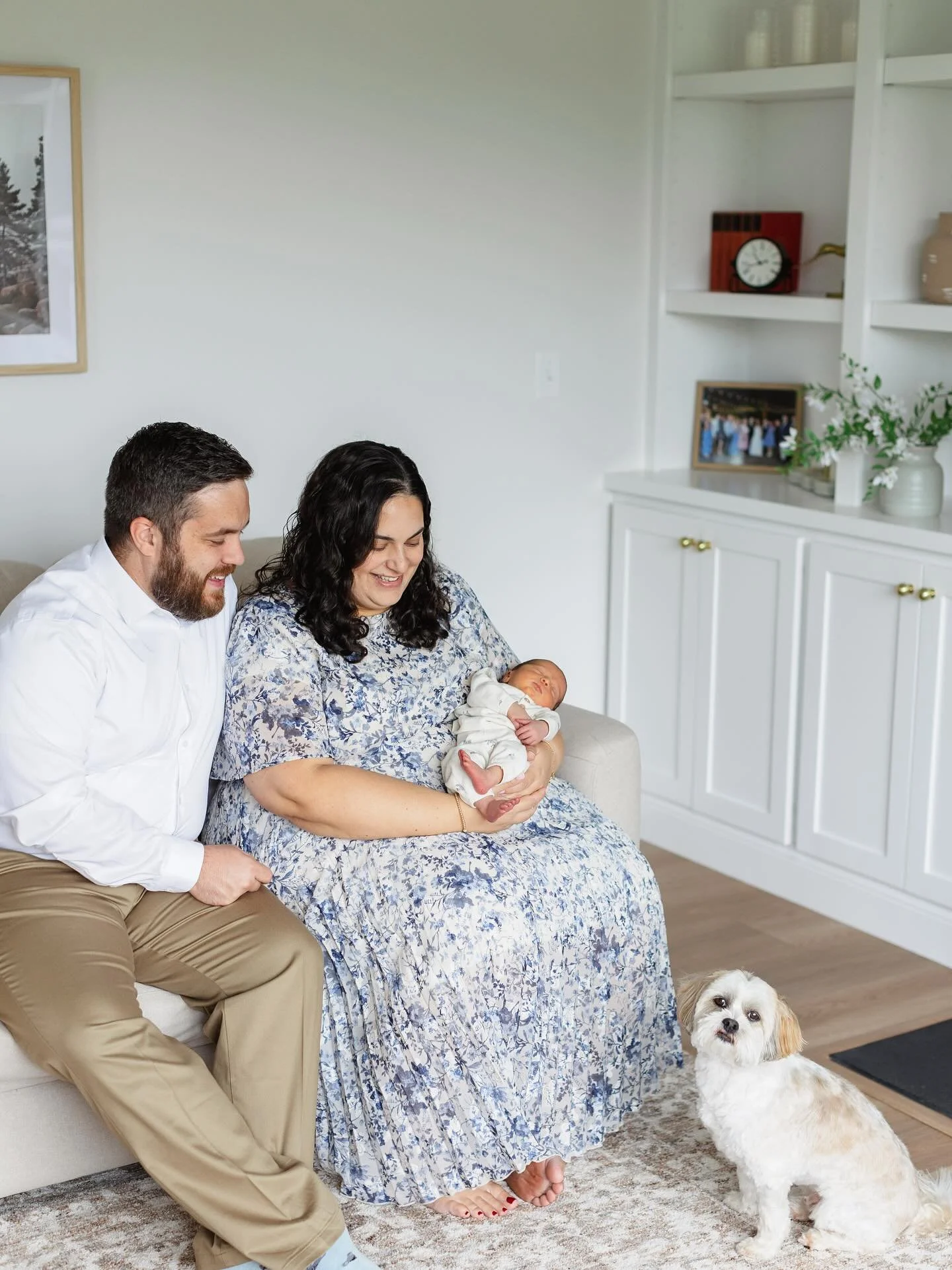 Welcome to the world, little one! This newborn session was so meaningful; I photographed Val &amp; Jimmy&rsquo;s 2018 wedding. It means the world to have clients trust me to document their milestones. 
I am loving the decision to make room in my sche