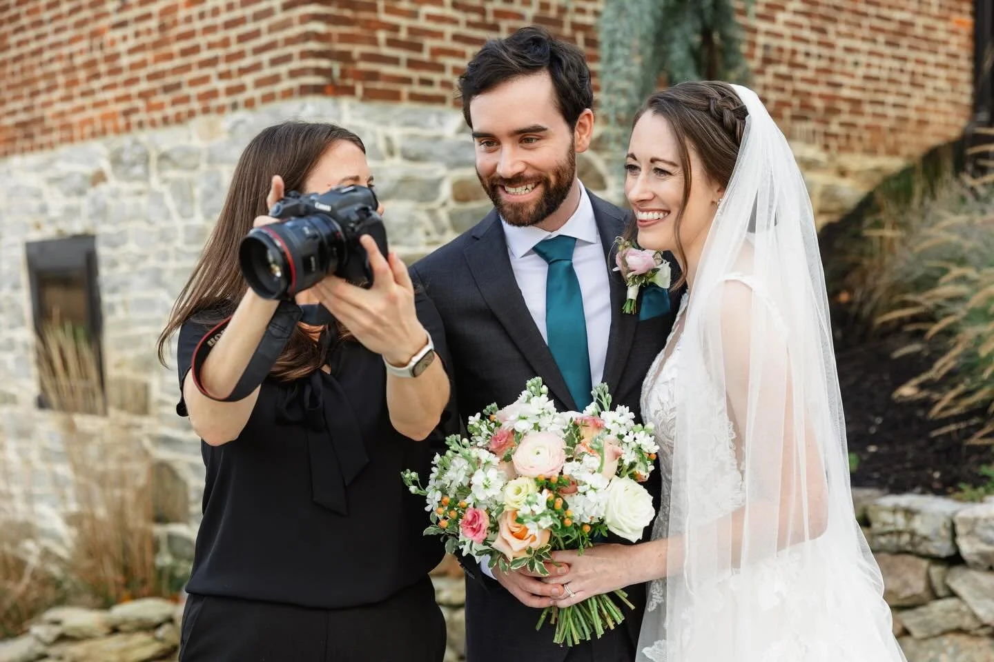 Someone hand me a tissue. 🥺 I want to share a portion of the kindest review from Blake &amp; Aubrey: &ldquo;We also wanted someone inclusive of all people, so we are incredibly glad that our day-of wedding planner recommended Ashley to us. 
We left 