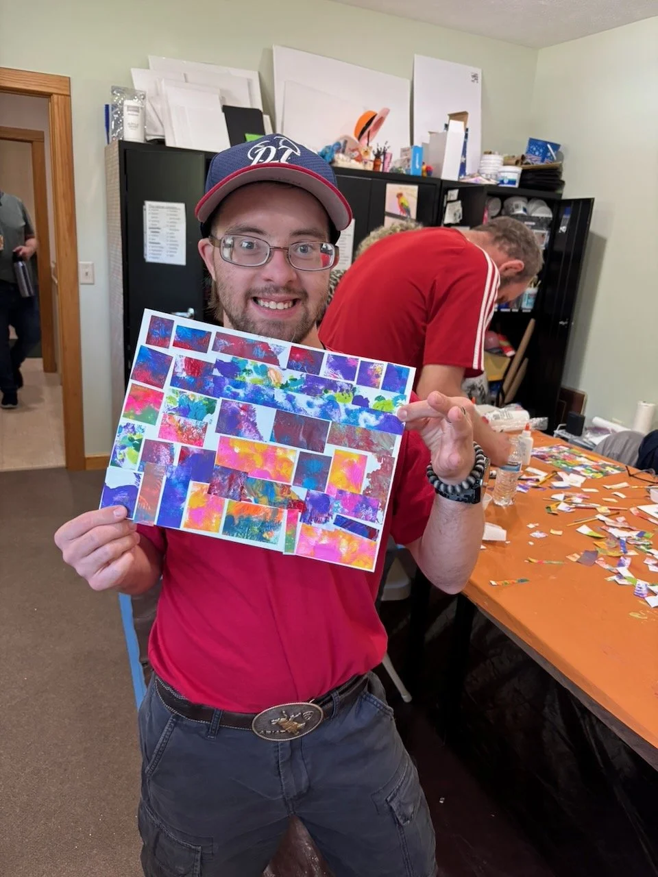 Members & artists creating together