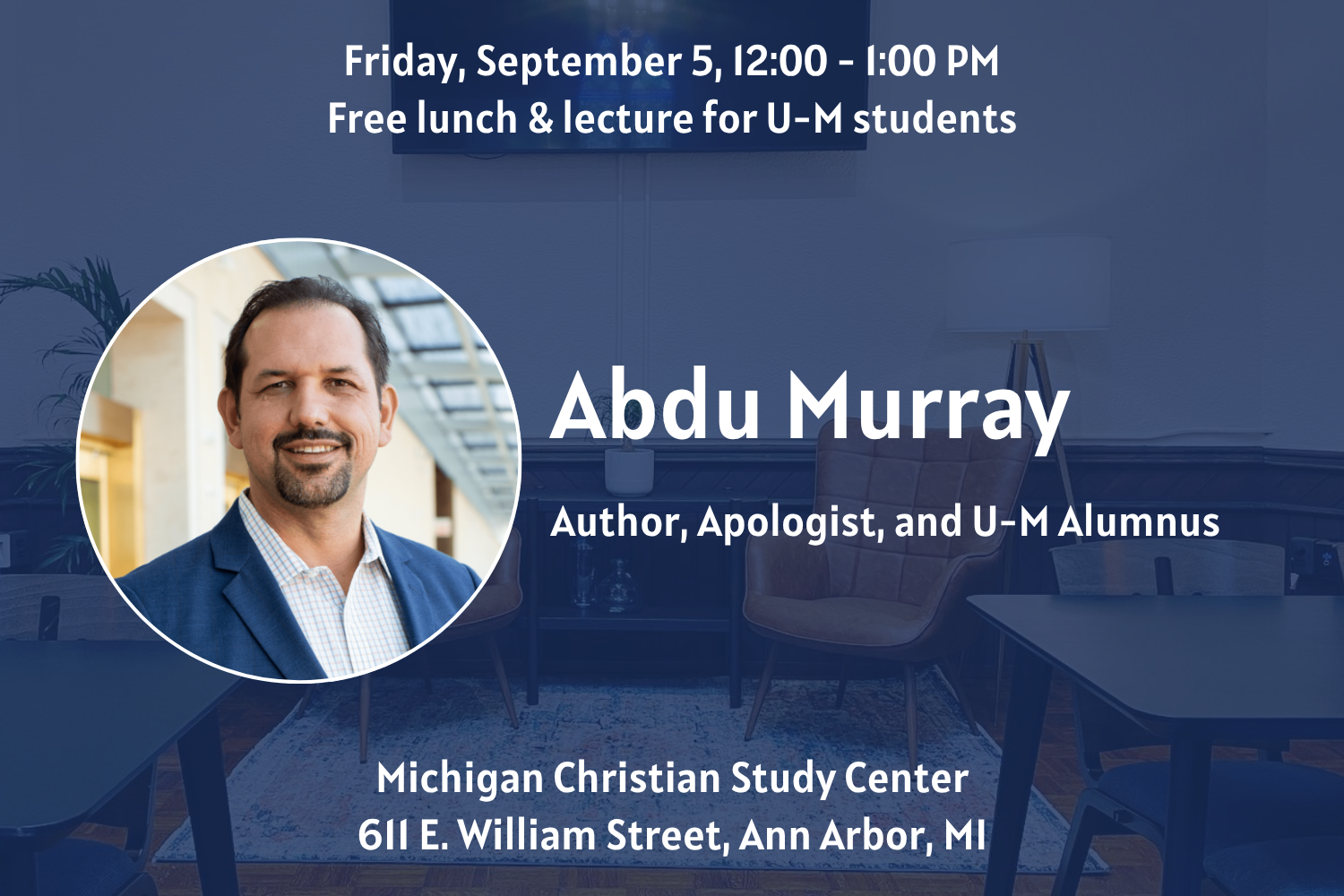 Friday Lunch - Abdu Murray