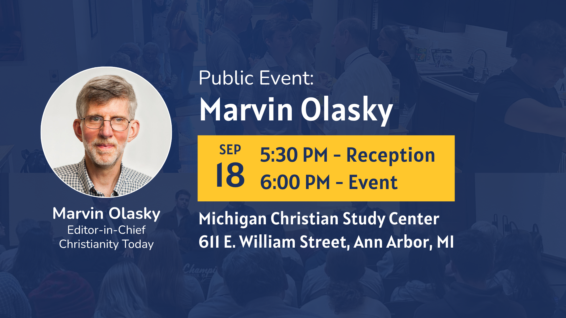 Public Event: Marvin Olasky