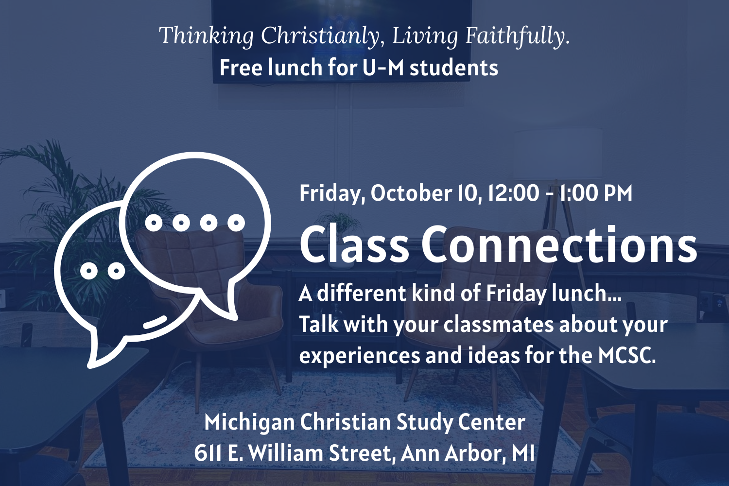 MCSC Friday Lunch Series - Class Connections