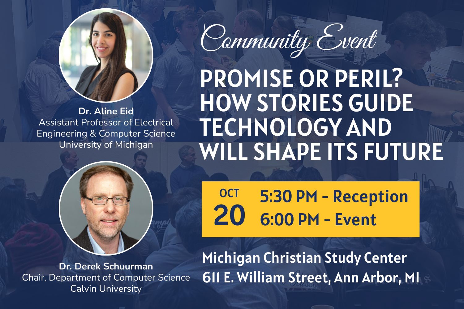 MCSC October Community Event - Promise or Peril? How Stories Guide Technology and Will Shape Its Future