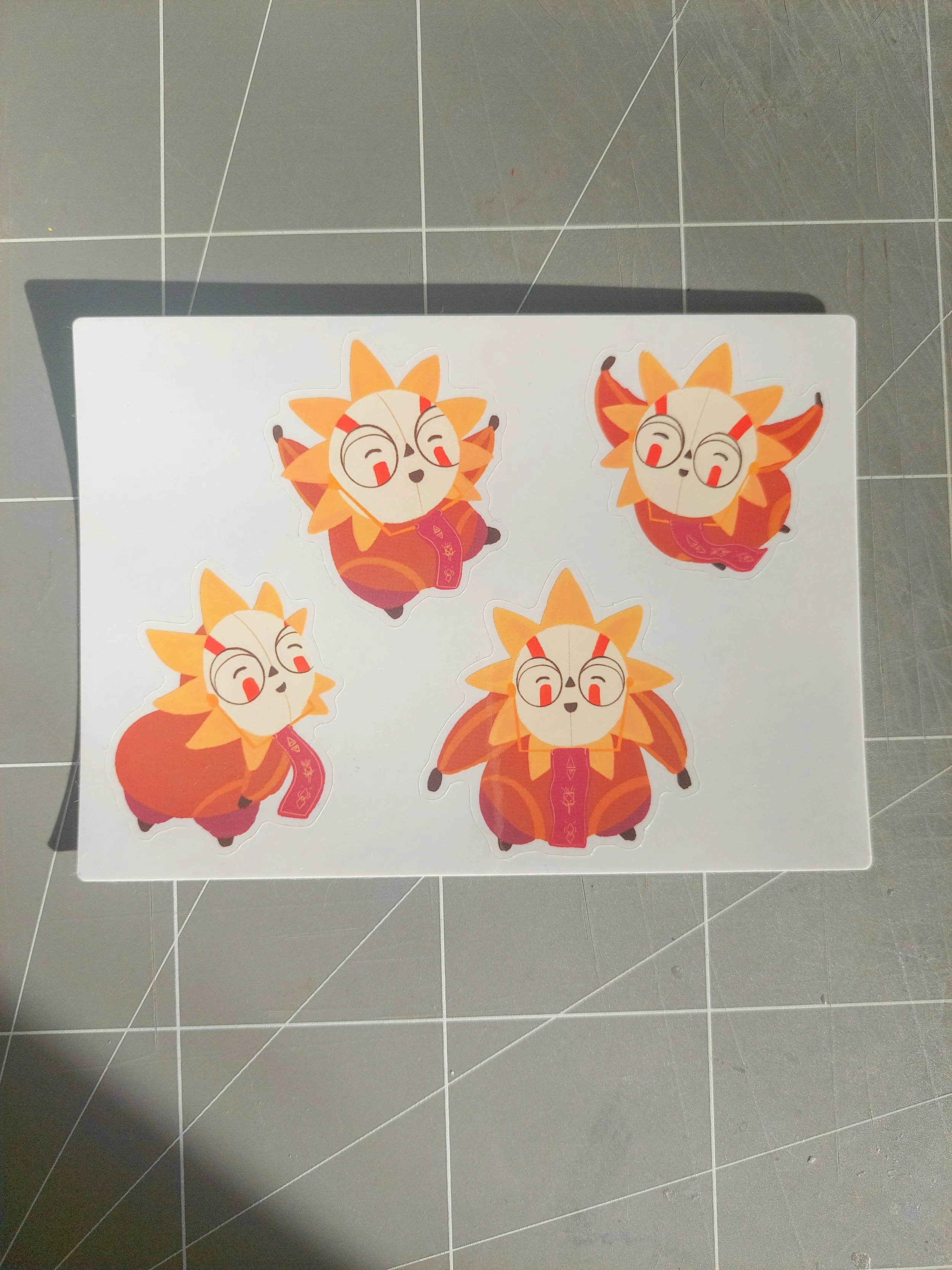 Esquié Sticker sheet