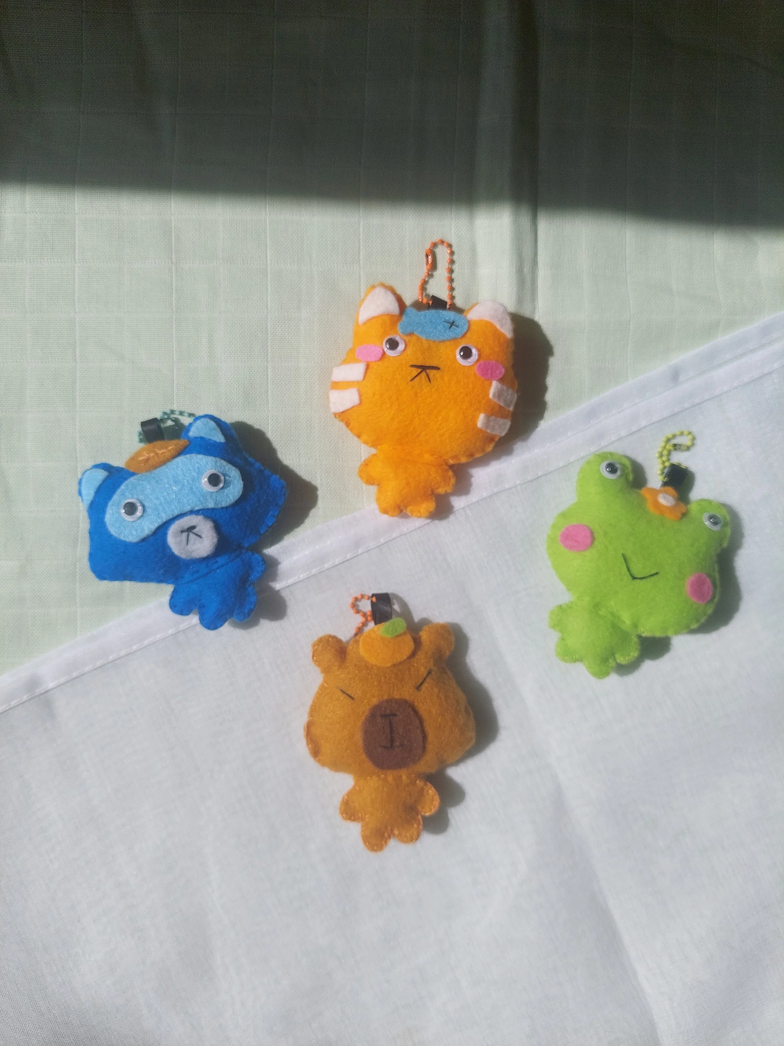 Felt Keychains : Animals