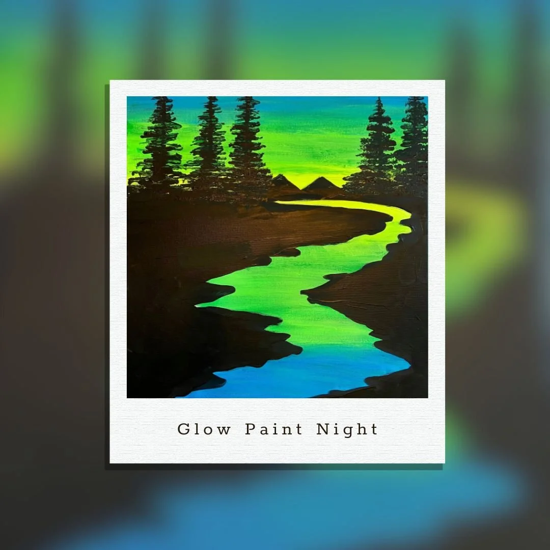 Glow Paint Night (Kids)  Feb. 27 | 5:30–7:00 PM